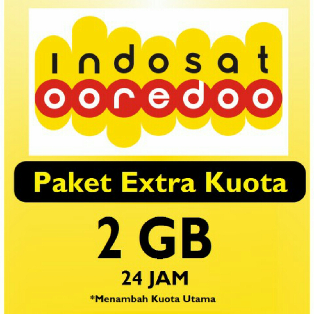 Paket Internet INDOSAT EXTRA KUOTA - ISAT EXTRA KUOTA 2GB (Harus ada paket internet yang masih aktif)