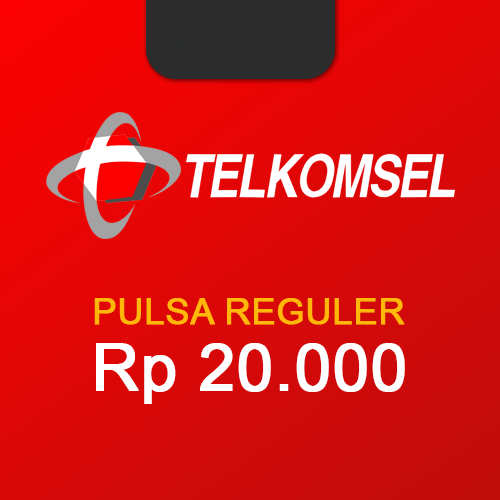 Pulsa TELKOMSEL REGULER - Telkomsel 20rb