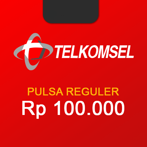 Pulsa TELKOMSEL REGULER - Telkomsel 100rb