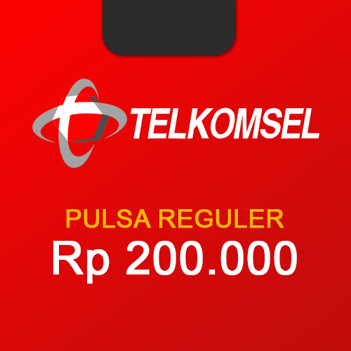 Pulsa TELKOMSEL REGULER - Telkomsel 200rb