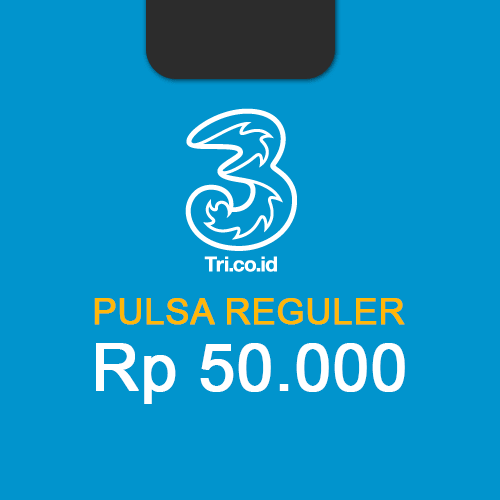 Pulsa THREE - 50.000
