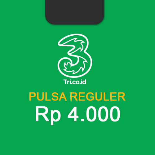 Pulsa THREE - 4000